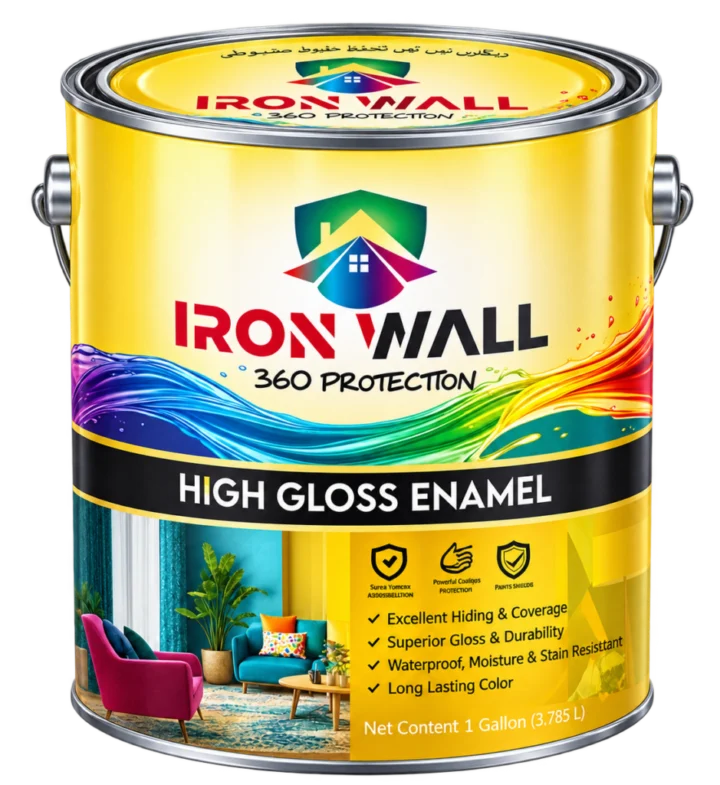Iron Wall High Gloss Enamel 1